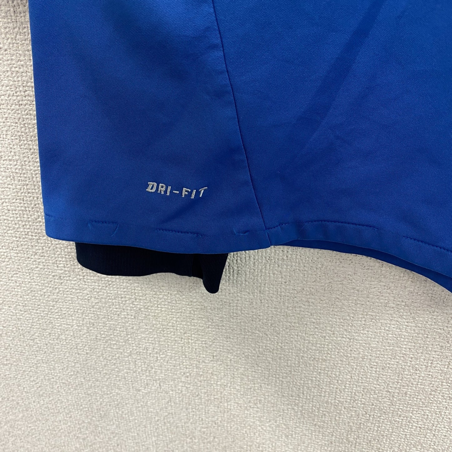 NIKE　ナイキ　DRI‐FIT　ハーフジップトラックジャケット/ジャージ　青　ブルー　Lサイズ