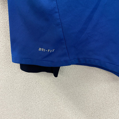 NIKE　ナイキ　DRI‐FIT　ハーフジップトラックジャケット/ジャージ　青　ブルー　Lサイズ