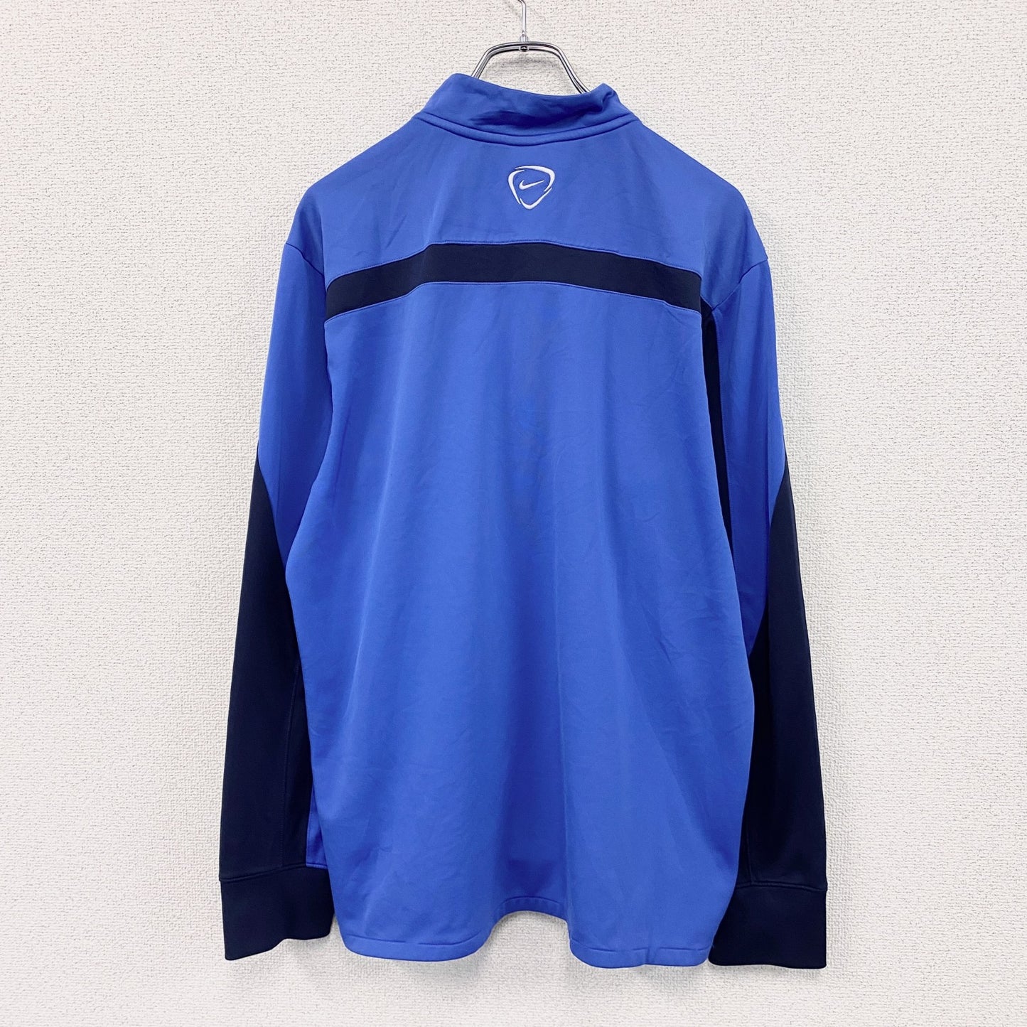 NIKE　ナイキ　DRI‐FIT　ハーフジップトラックジャケット/ジャージ　青　ブルー　Lサイズ