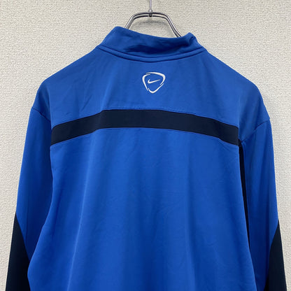 NIKE　ナイキ　DRI‐FIT　ハーフジップトラックジャケット/ジャージ　青　ブルー　Lサイズ