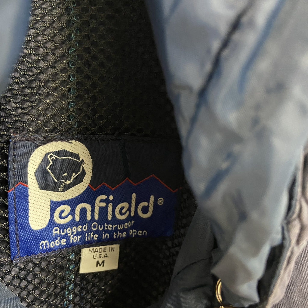 90s　Penfield　ペンフィールド　アノラックパーカー/フーディー　マウンテンパーカー　USA製　紫　パープル　Mサイズ フード付き マウンテンジャケット アウトドアジャケット 古着