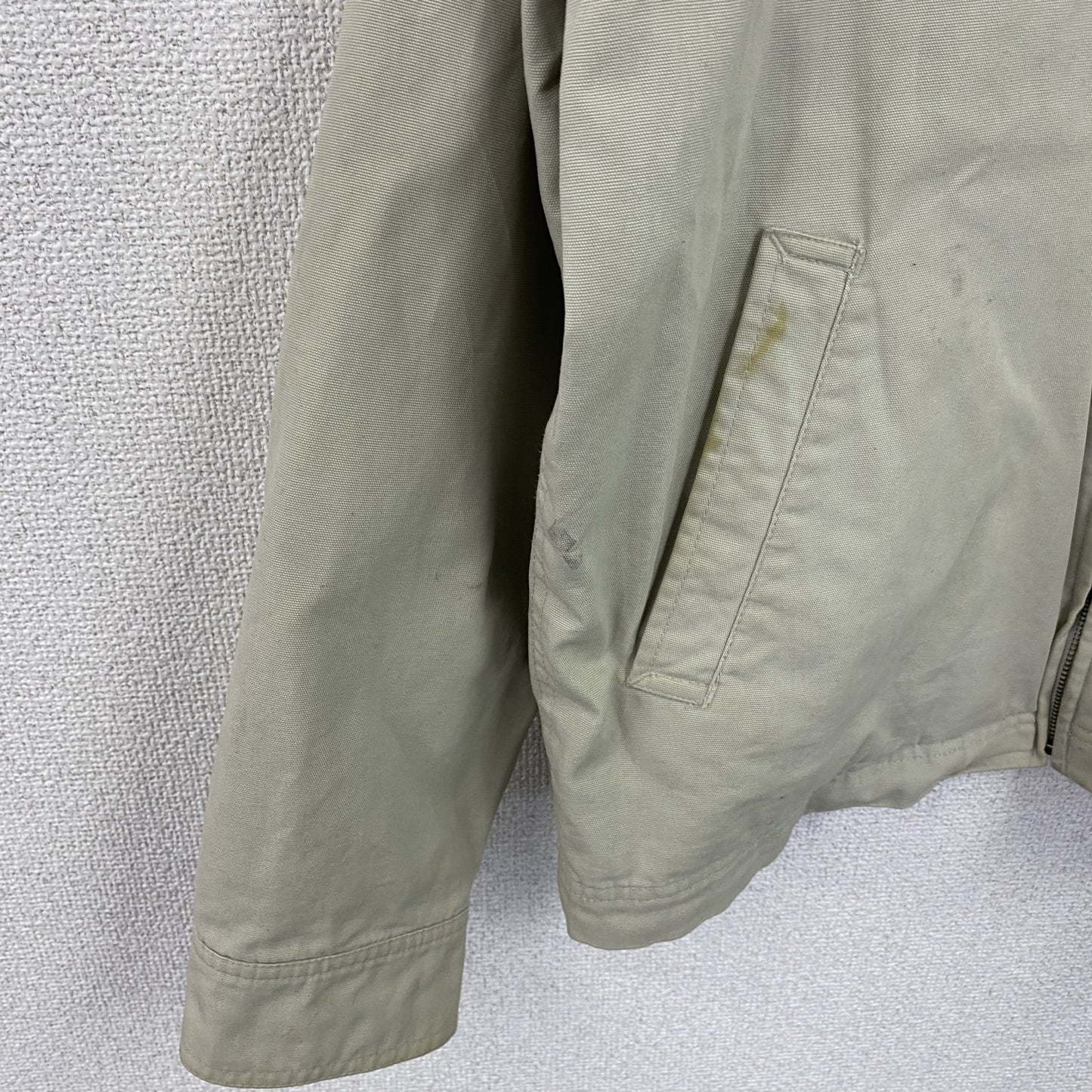 00s　OLD GAP　オールドギャップ　ブルゾン/スイングトップ　ヴィンテージ　ベージュ　Sサイズ