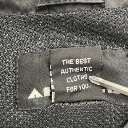 AIR WALK　エア ウォーク　ナイロンジャケット　シャツカラー　黒　ブラック　Mサイズ