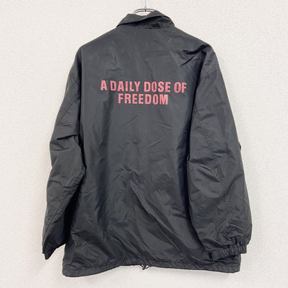 AIR WALK　エア ウォーク　ナイロンジャケット　シャツカラー　黒　ブラック　Mサイズ