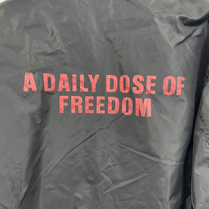 AIR WALK　エア ウォーク　ナイロンジャケット　シャツカラー　黒　ブラック　Mサイズ