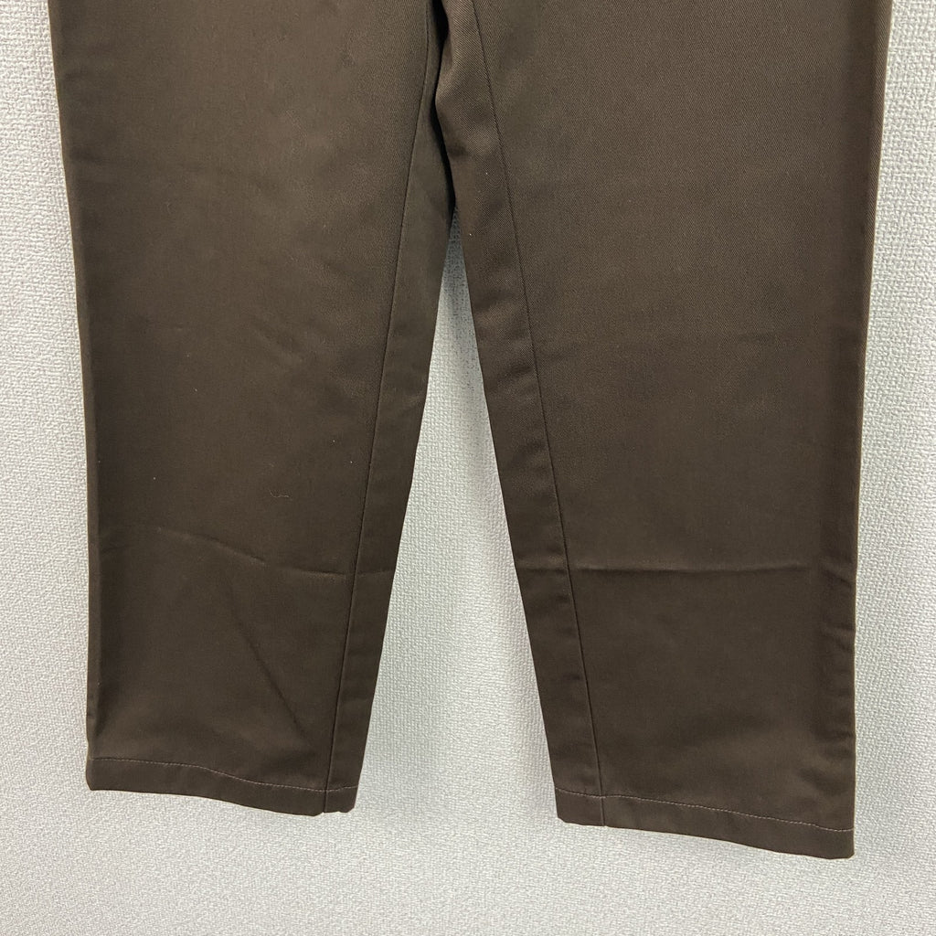 Dickies　ディッキーズ　ワークパンツ/チノパンツ　ジップフライ　茶色　ブラウン　古着