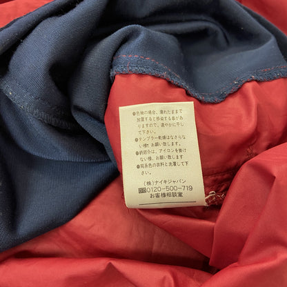 NIKE　ナイキ　ハーフジッププルオーバージャケット　赤　レッド　Sサイズ