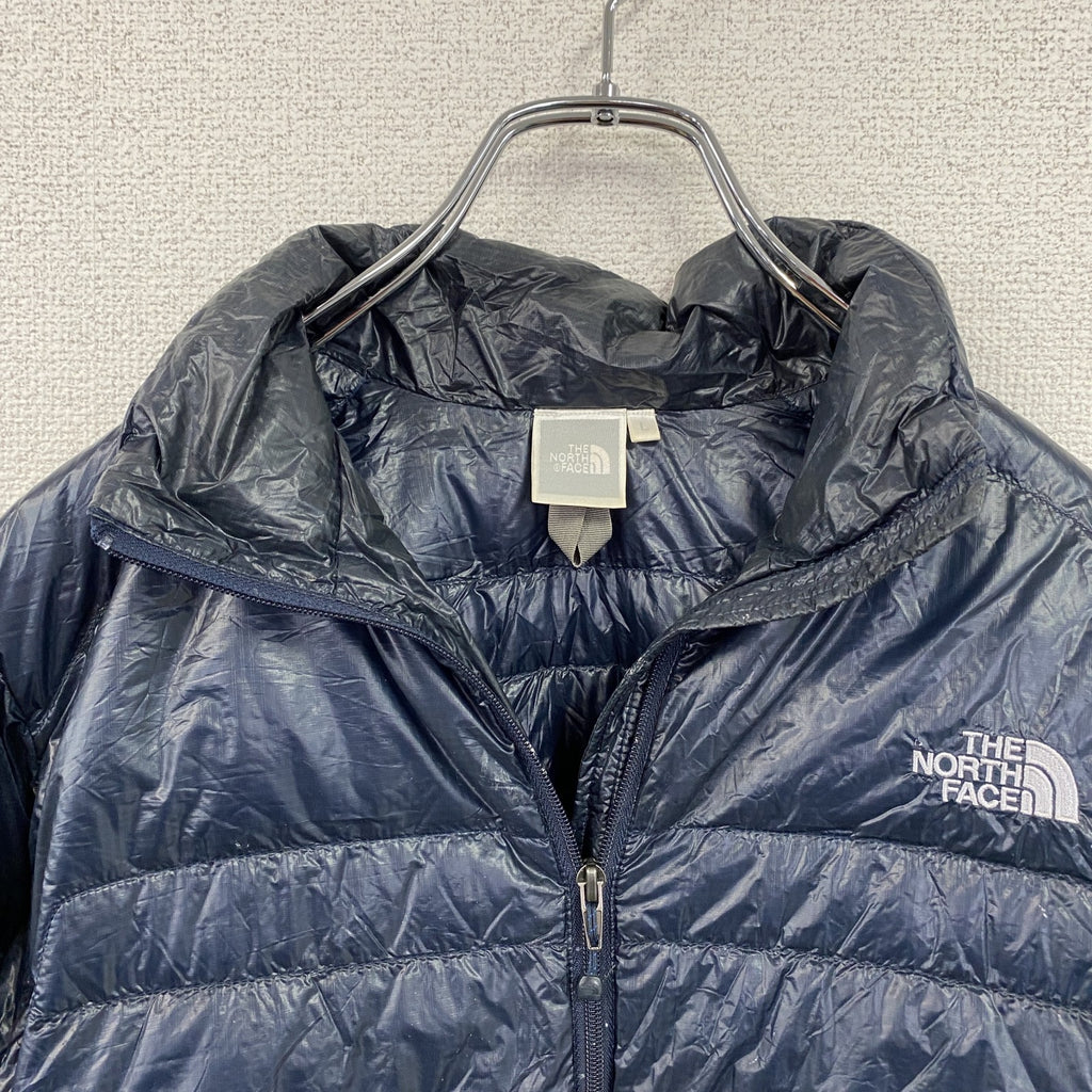 THE NORTH FACE　ザ・ノースフェイス　ライトヒートジャケット　ダウンジャケット　紺　ネイビー　Lサイズ　古着