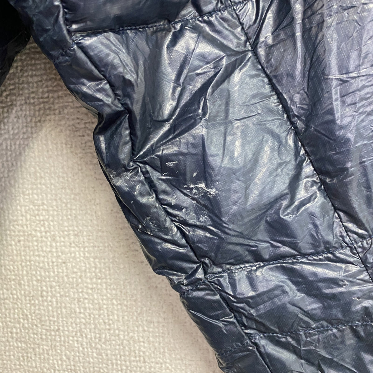 THE NORTH FACE　ザ・ノースフェイス　ライトヒートジャケット　ダウンジャケット　紺　ネイビー　Lサイズ　古着