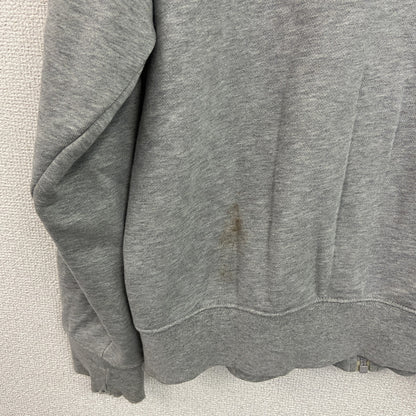 NIKE　ナイキ　フルジップスウェットパーカー/フーディー　スウッシュ　灰色　グレー　Lサイズ
