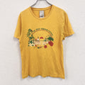00s　NIKE　ナイキ　半袖Tシャツ　スウッシュ　アーチプリント　HAWAII　ヴィンテージ　黄色　イエロー　Mサイズ