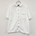 Eddie Bauer　エディーバウアー　半袖シャツ　白　ホワイト　Mサイズ　古着