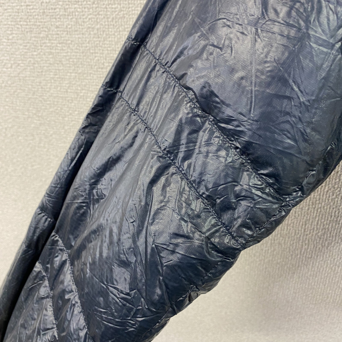 THE NORTH FACE　ザ・ノースフェイス　ライトヒートジャケット　ダウンジャケット　紺　ネイビー　Lサイズ　古着