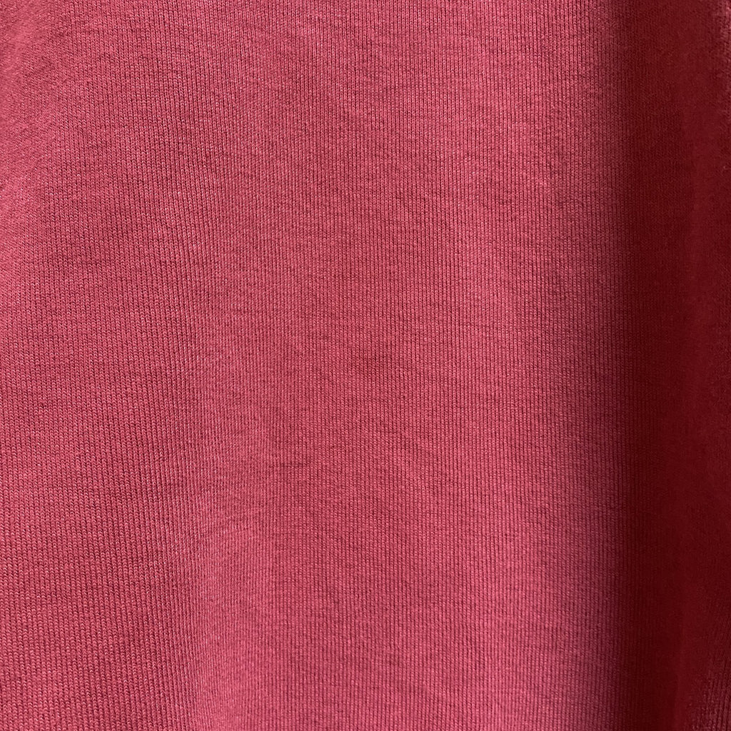 Monterey　ニットベスト　Vネック　ワンポイント　刺繍ロゴ　ビックシルエット　赤　レッド　XXLサイズ　古着