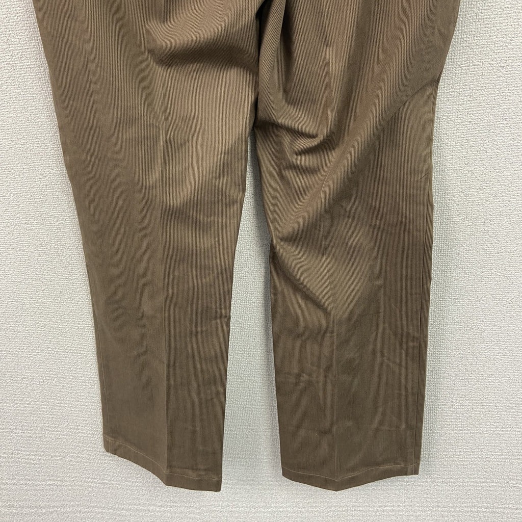 Eddie Bauer　エディーバウアー　チノパンツ　ジップフライ　茶色　ブラウン　古着