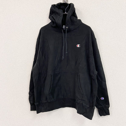 Champion　チャンピオン　リバースウィーブ　スウェットパーカー/フーディー　黒　ブラック　3XLサイズ