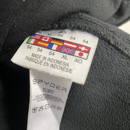 SPYDER　スパイダー　フリースジャケット/ボアジャケット　黒　ブラック　XLサイズ