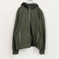 TOMMY HILFIGER　トミーヒルフィガー　フルジップジャケット　カーキ　XLサイズ　古着