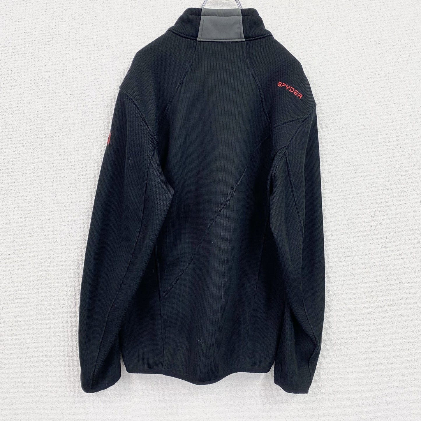 SPYDER　スパイダー　フリースジャケット/ボアジャケット　黒　ブラック　XLサイズ