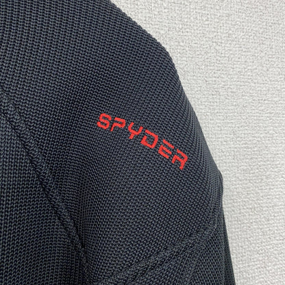 SPYDER　スパイダー　フリースジャケット/ボアジャケット　黒　ブラック　XLサイズ