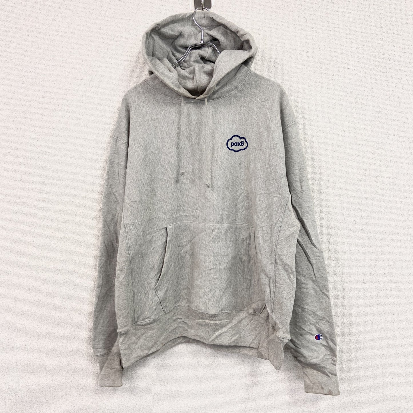 Champion　チャンピオン　リバースウィーブ　スウェットパーカー/フーディー　霜降りグレー　Lサイズ