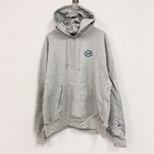 Champion　チャンピオン　リバースウィーブ　スウェットパーカー/フーディー　霜降りグレー　Lサイズ