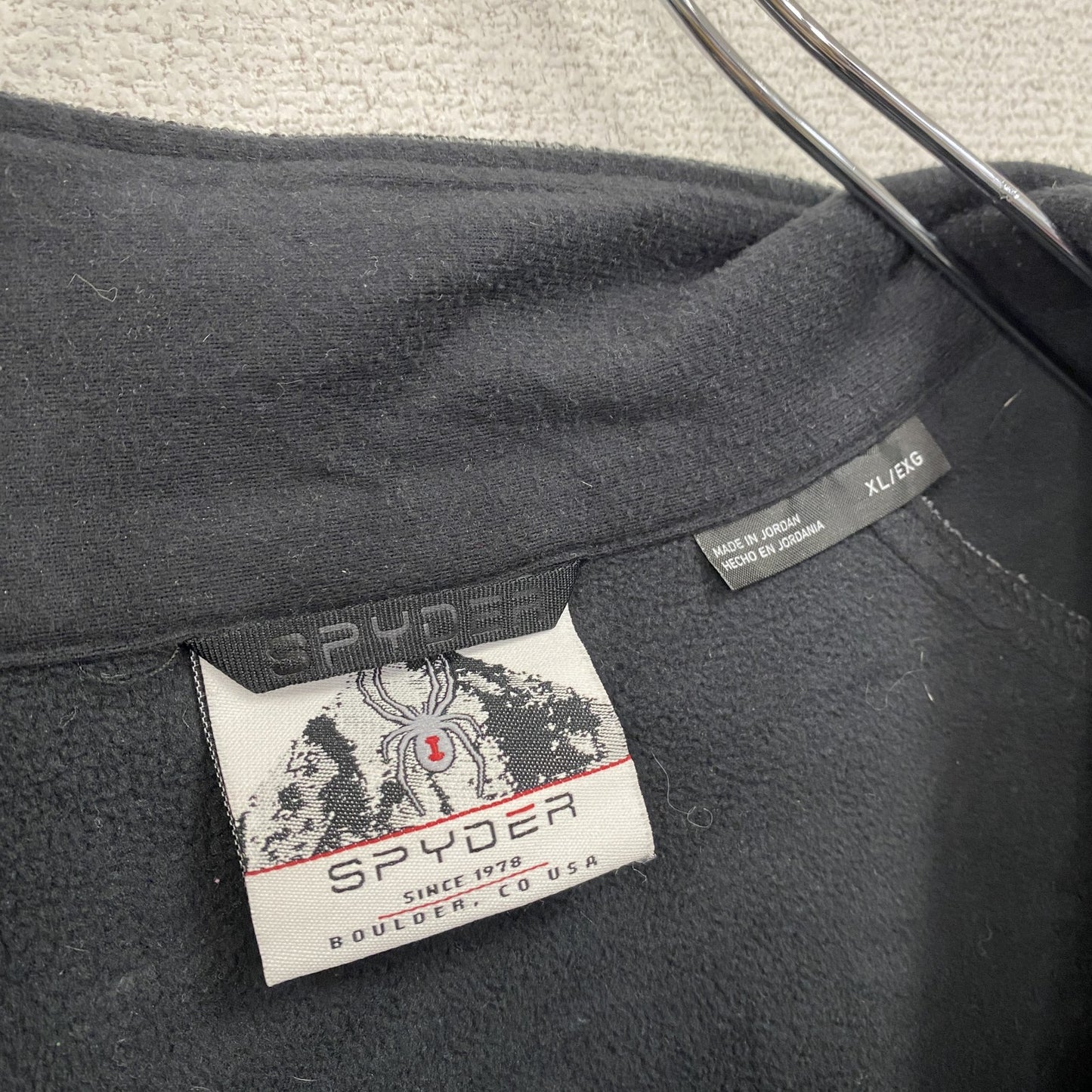 SPYDER　スパイダー　フリースジャケット/ボアジャケット　灰色　グレー　XLサイズ