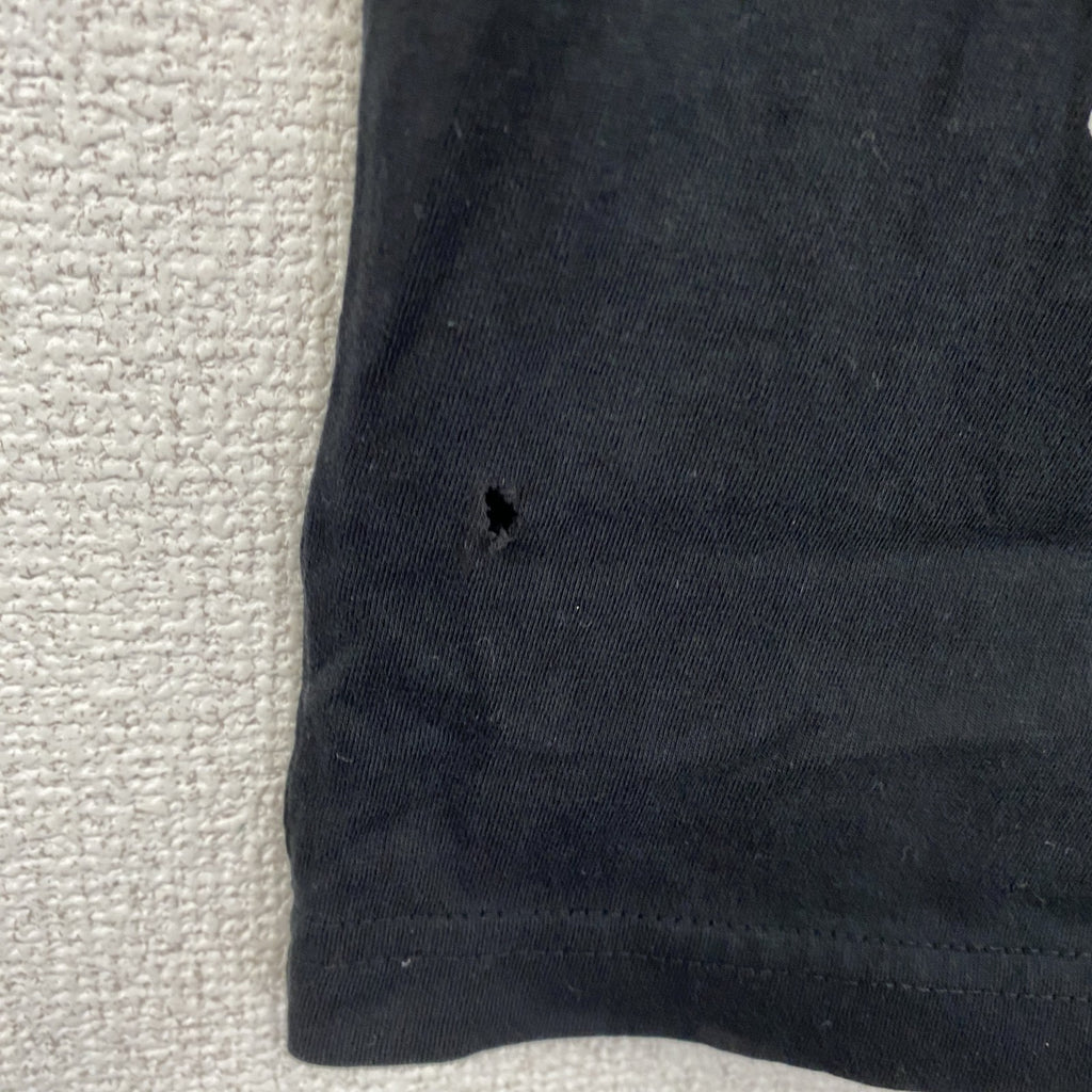 Angelo Litrico　半袖プリントTシャツ　黒　ブラック　古着
