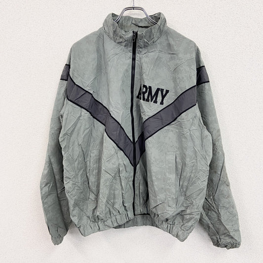 00s　米軍　U.S.ARMY　トレーニングジャケット　ナイロンジャケット　デジカモ　グレー　Mサイズ