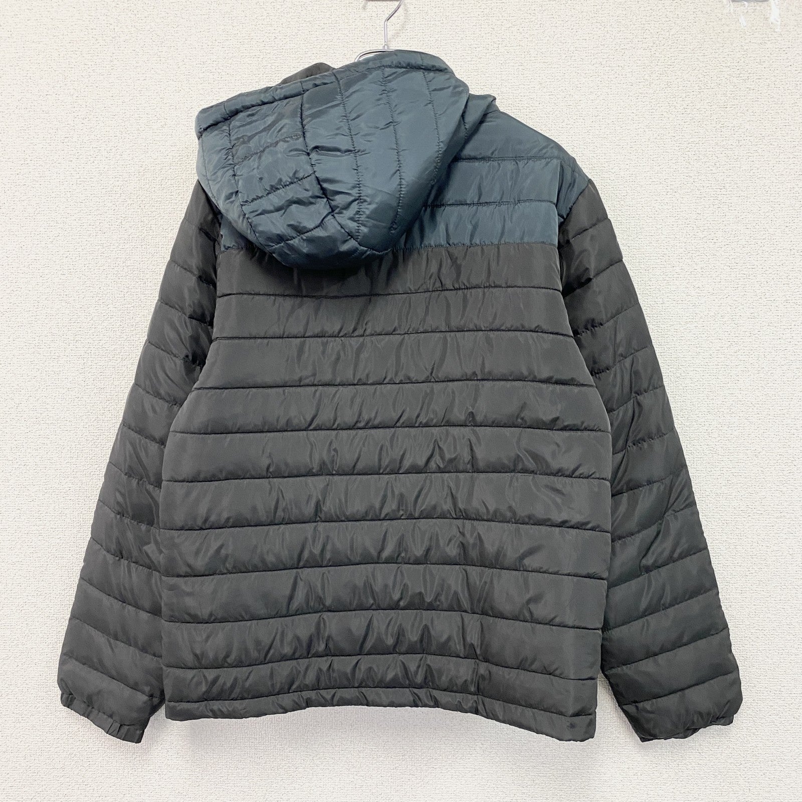 Penfield　ペンフィールド　フルジップ中綿ジャケット　ワンポイント　黒　ブラック　LLサイズ　古着