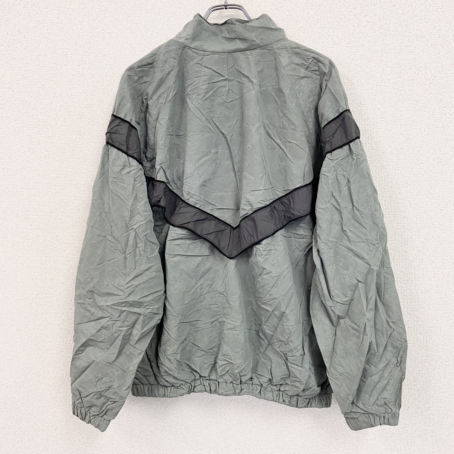 00s　米軍　U.S.ARMY　トレーニングジャケット　ナイロンジャケット　デジカモ　グレー　Lサイズ