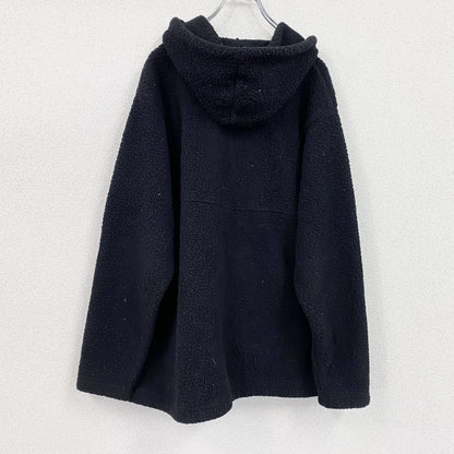 NIKE　ナイキ　フリースパーカー/フーディー　スウッシュ　ポケット付き　黒　ブラック　XLサイズ