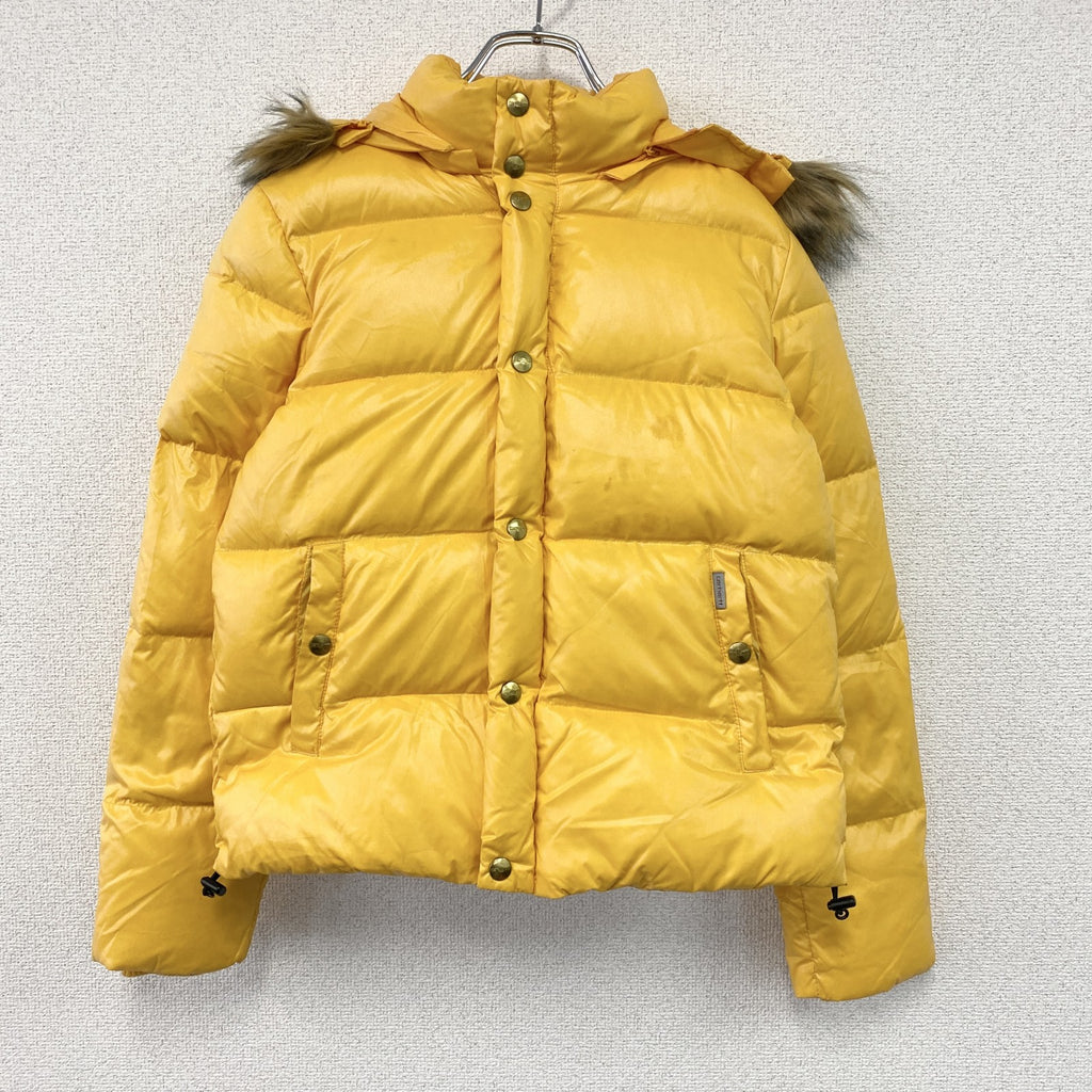 Carhartt　カーハート　ダウンジャケット　ダウン90％　黄色　イエロー　Sサイズ　古着