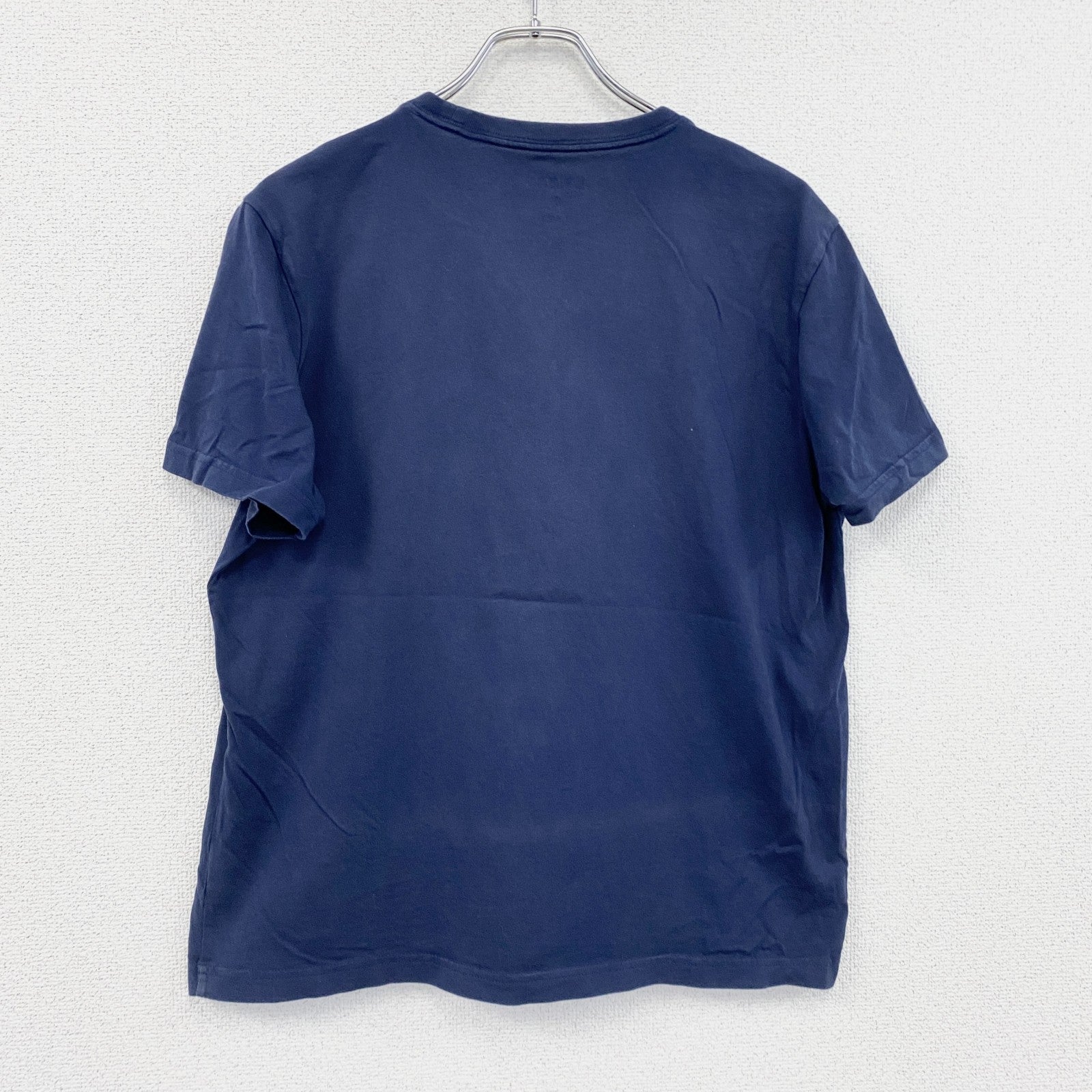 Baleno　半袖プリントTシャツ　紺 ネイビー　XLサイズ　古着