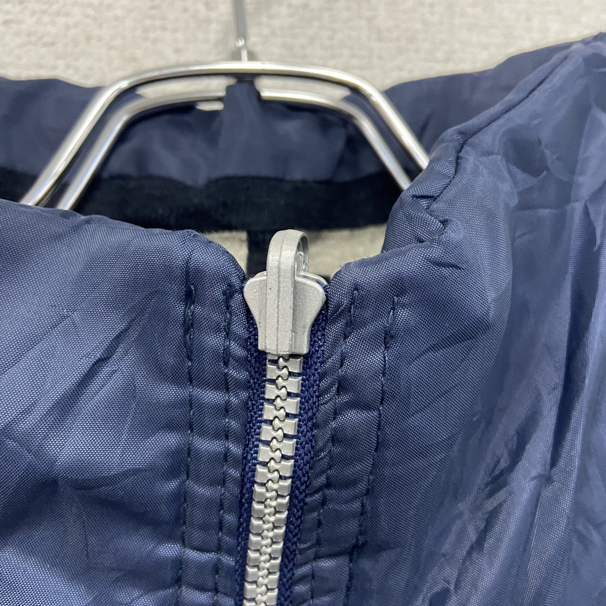 90s～　Nautica　ノーティカ　中綿ジャケット　フリースジャケット　ヴィンテージ　リバーシブル　紺　ネイビー　古着