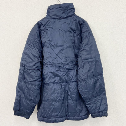 90s～　Nautica　ノーティカ　中綿ジャケット　フリースジャケット　ヴィンテージ　リバーシブル　紺　ネイビー