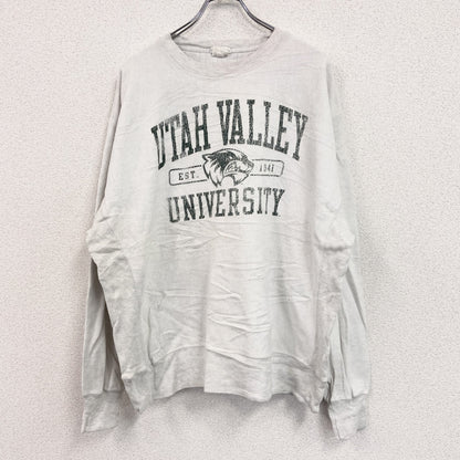 Champion　チャンピオン　リバースウィーブ　スウェット/トレーナー　カレッジロゴ　灰色　グレー　2XLサイズ