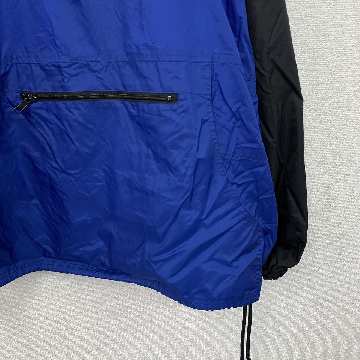 90s～　SPORT‐TEK　スポーツテック　アノラックパーカー　ヴィンテージ　青　ブルー　2XLサイズ　古着