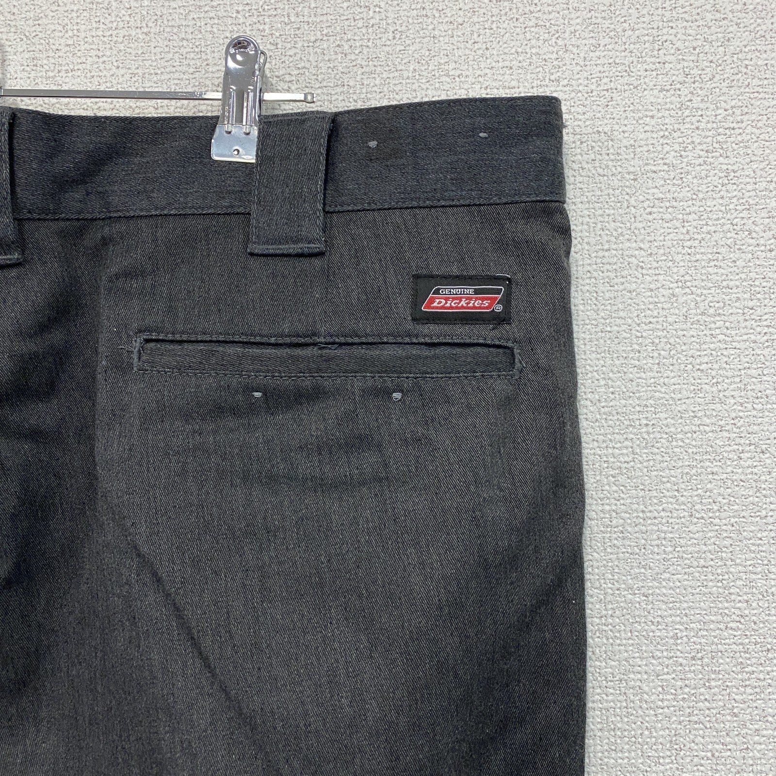 Dickies　ディッキーズ　テーパードパンツ　ワークパンツ　黒　ブラック　W105cmサイズ　古着