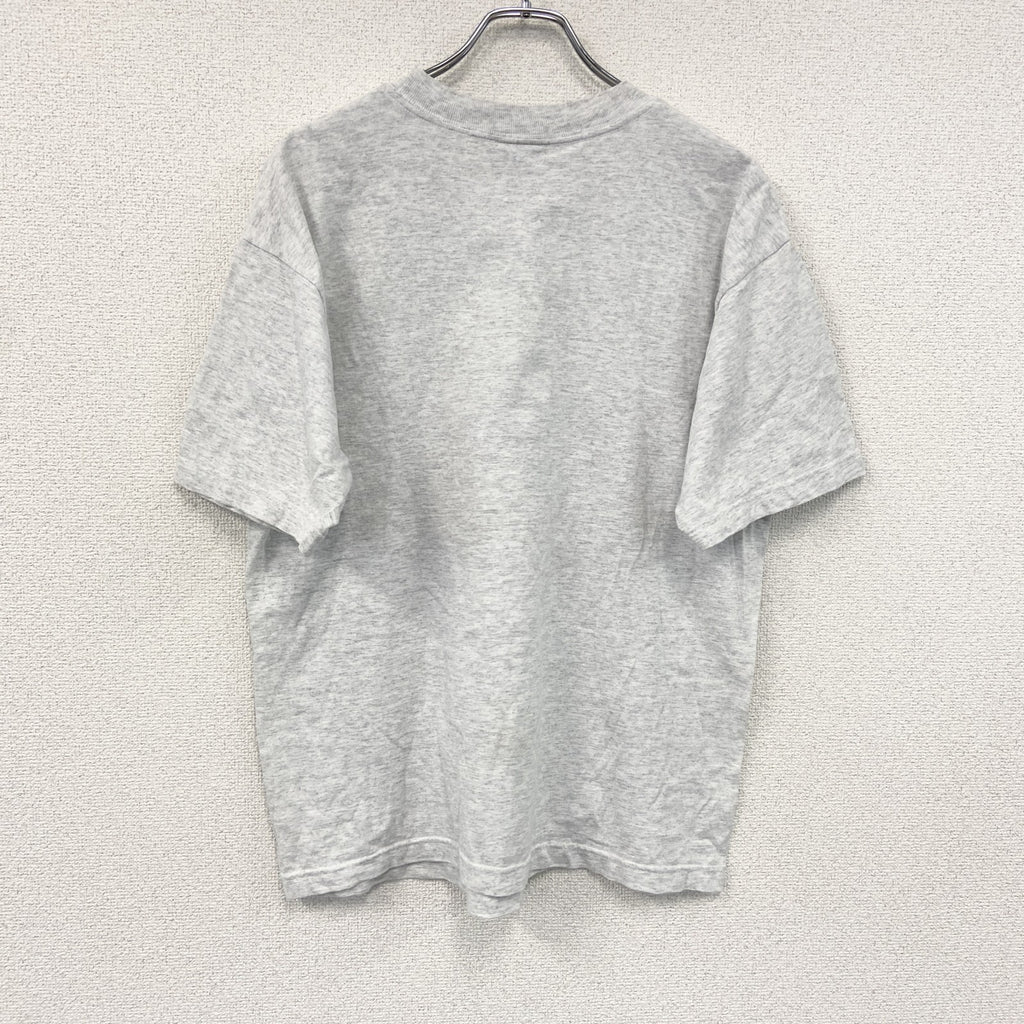 Kappa　カッパ　半袖プリントＴシャツ　霜降りグレー　Lサイズ