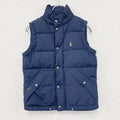POLO RALPH LAUREN　ポロラルフローレン　ダウンベスト　紺　ネイビー　XSサイズ　古着