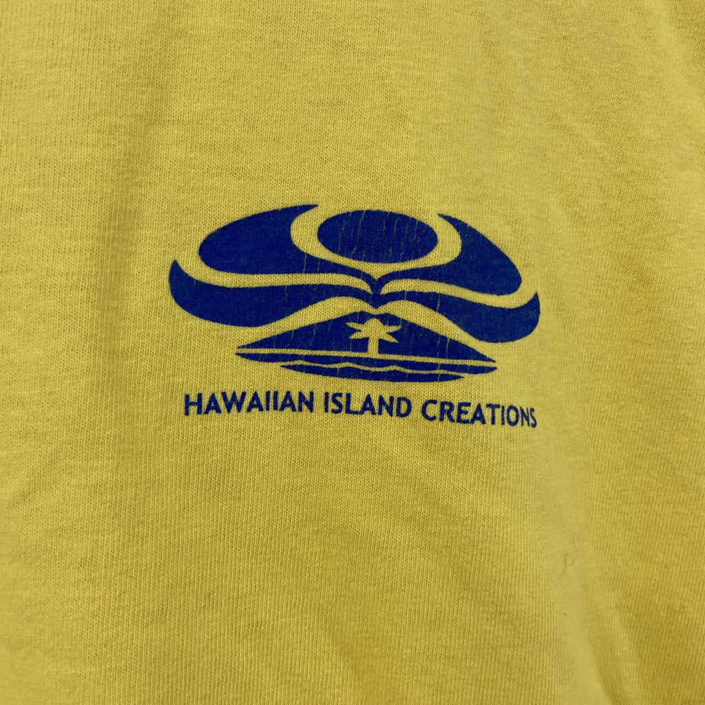 TULTEX　HIC　エイチアイシー　半袖プリントＴシャツ　黄色　イエロー　Lサイズ