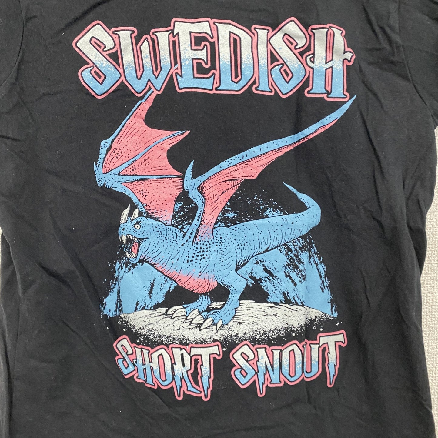 GILDAN　ギルダン　半袖プリントTシャツ　黒　ブラック　Lサイズ