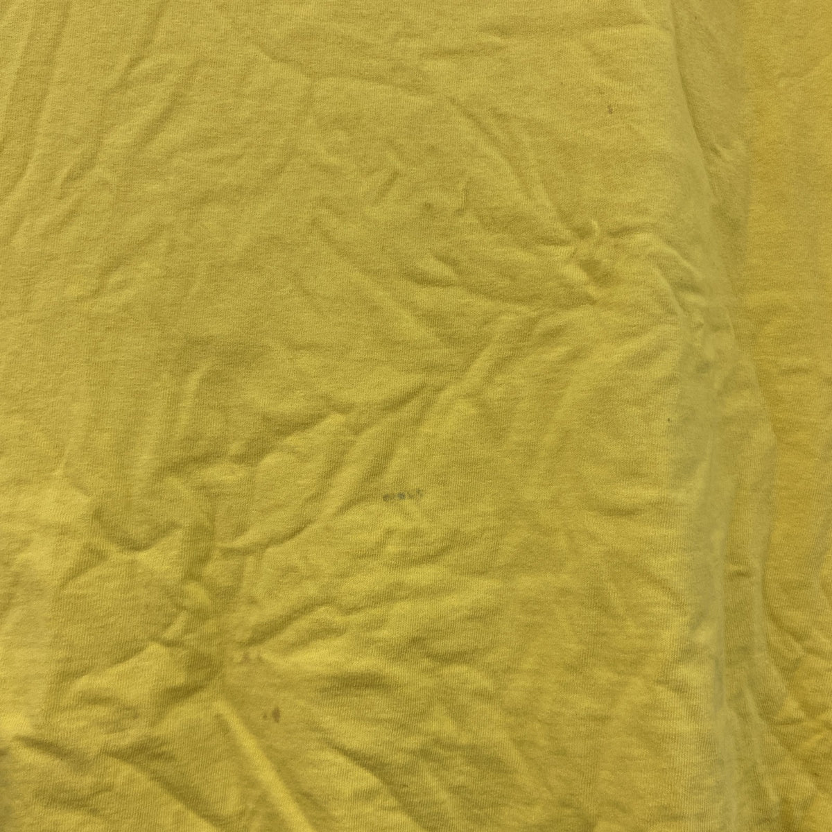 TULTEX　HIC　エイチアイシー　半袖プリントＴシャツ　黄色　イエロー　Lサイズ Tシャツ カットソー メンズ 古着