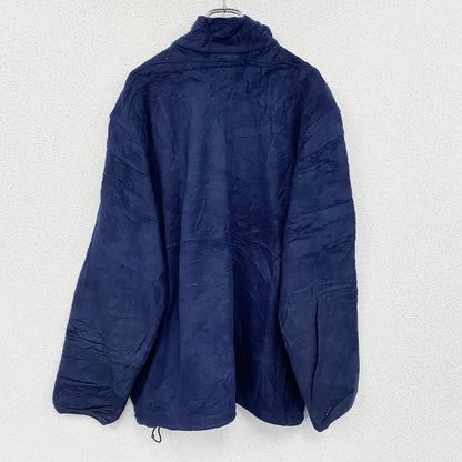 ～00s　LAND’S END　ランズエンド　フリースジャケット/ボアジャケット　ヴィンテージ　紺　ネイビー　XLサイズ