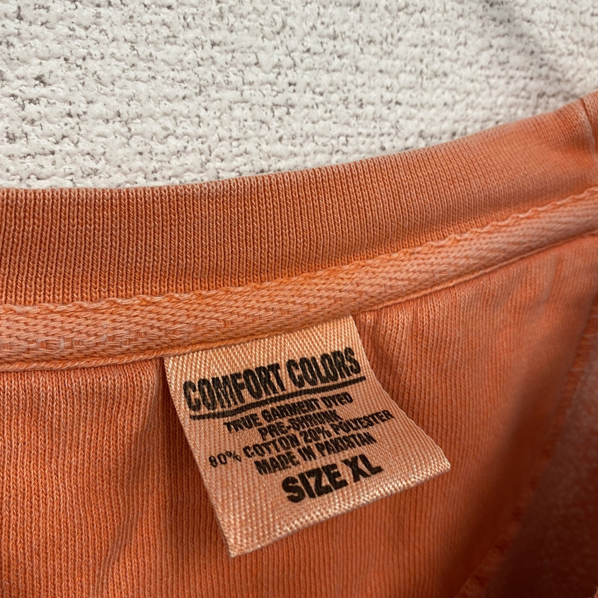 COMFORT COLORS　コンフォートカラーズ　スウェット/トレーナー　オレンジ　XLサイズ　古着