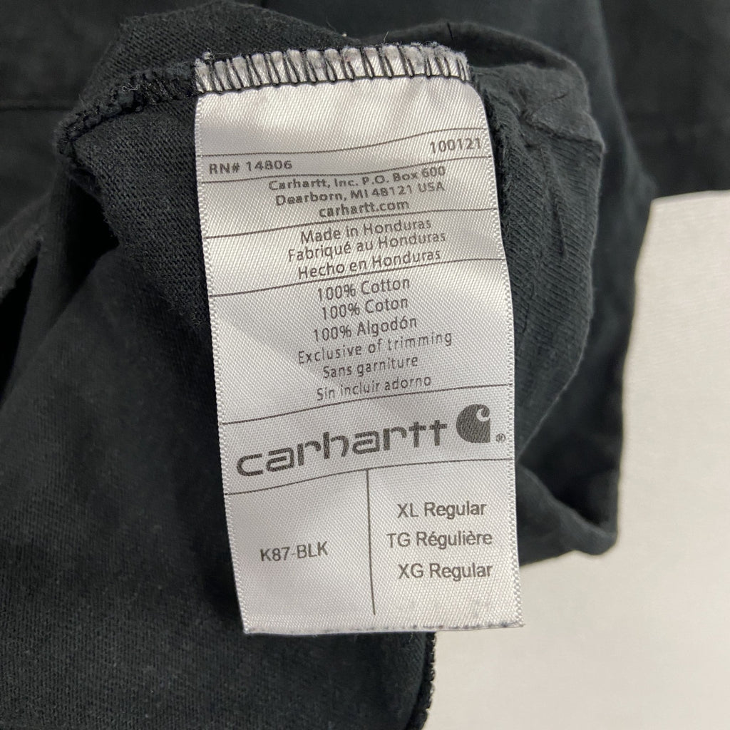 Carhartt　カーハート　半袖Ｔシャツ　黒　ブラック　XLサイズ