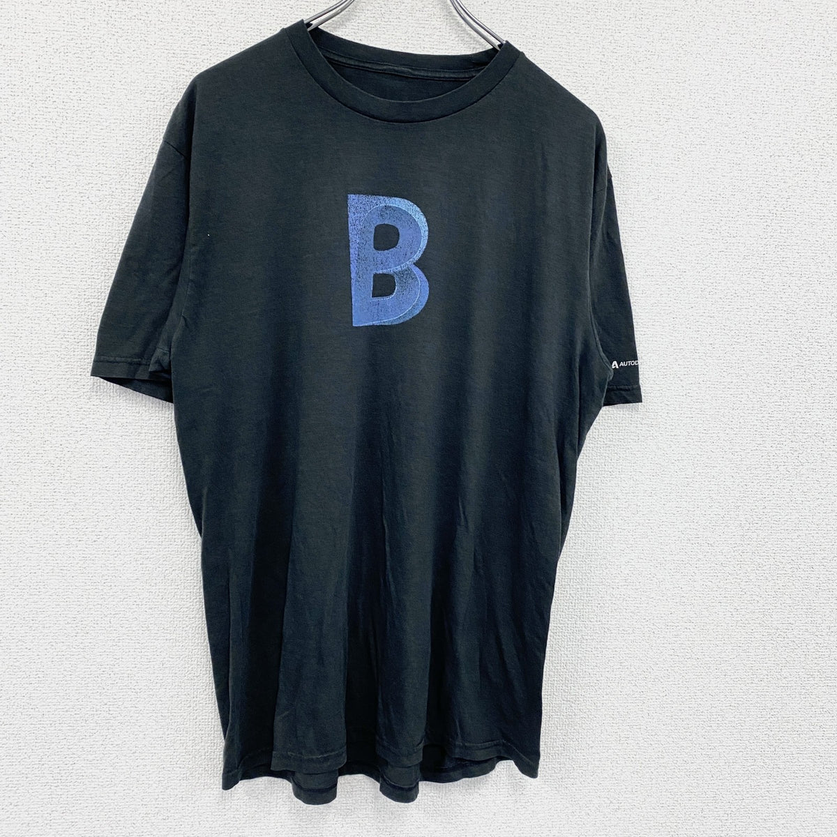 BIM360　半袖プリントTシャツ　黒　ブラック　古着