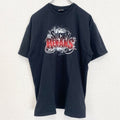 フルーツオブザルーム　半袖バンドプリントTシャツ　メタルコア　音楽　黒　ブラック　クルーネック　Lサイズ　古着