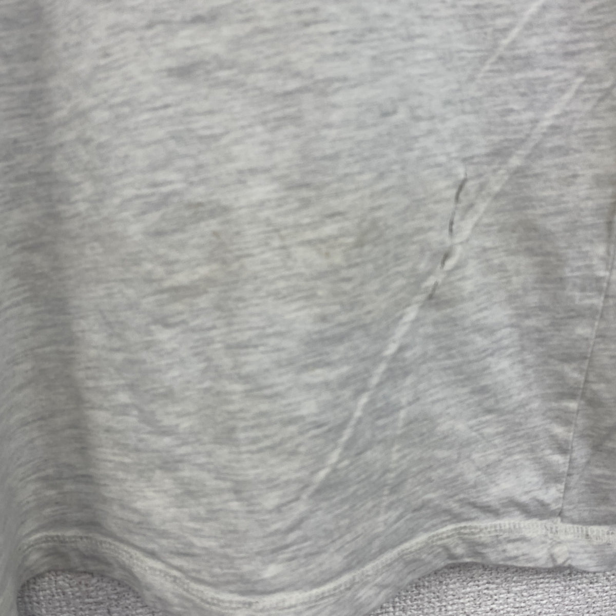 SPRINGFIELD　半袖プリントTシャツ　霜降りグレー　XLサイズ　古着